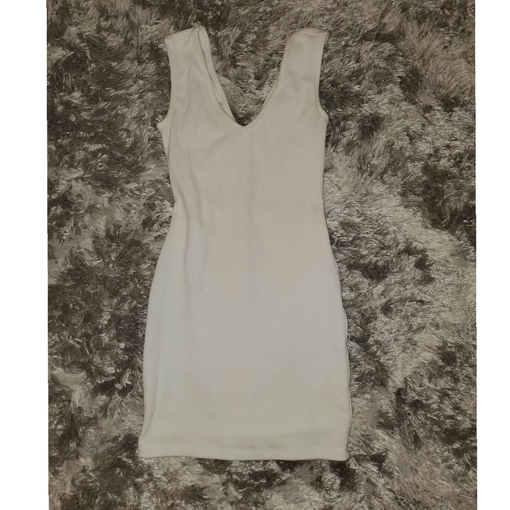 Size small white mini dress
